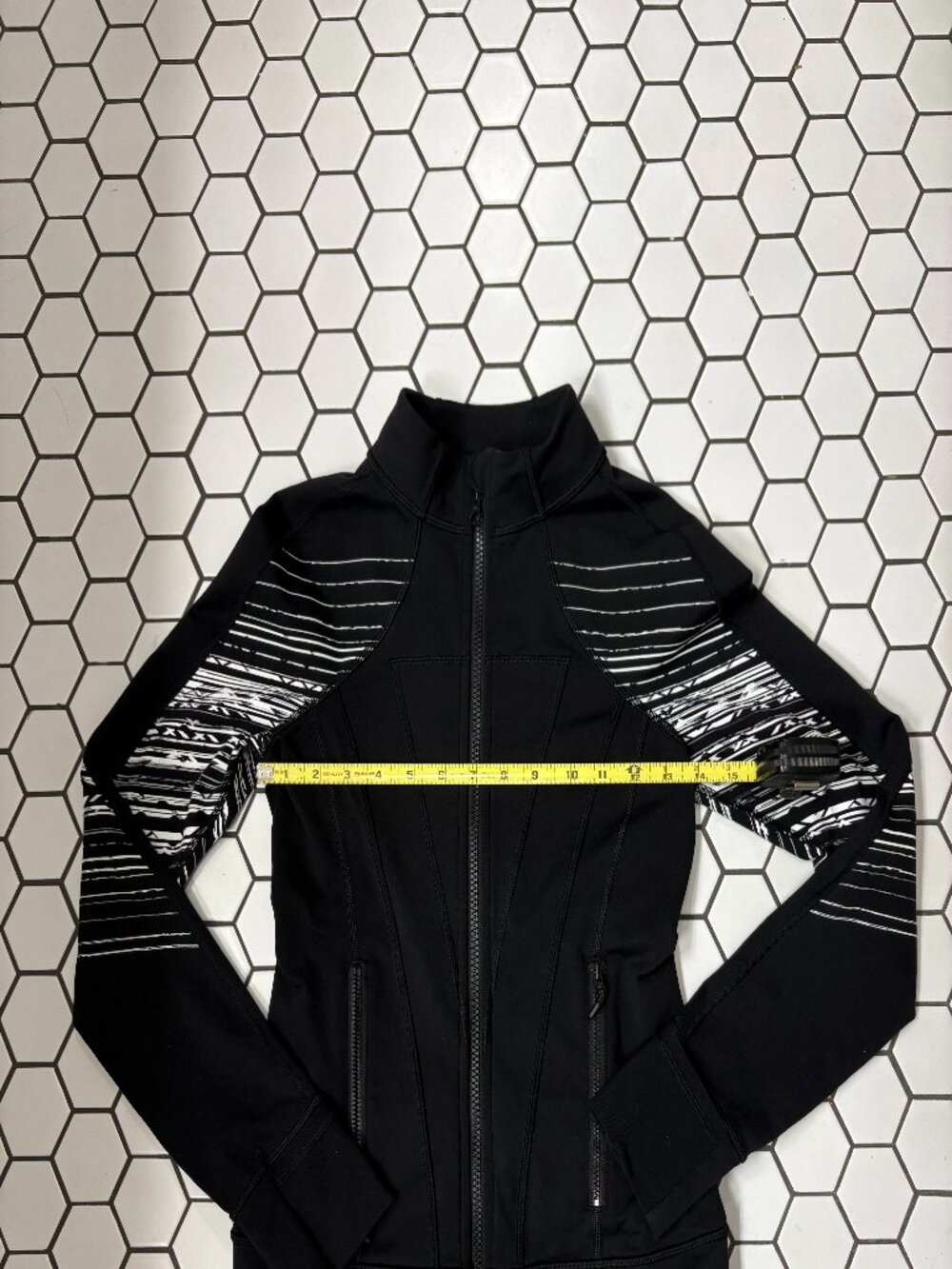 Ivivva Girls Track Jacket Size 12 Black Lululemon Full Zip